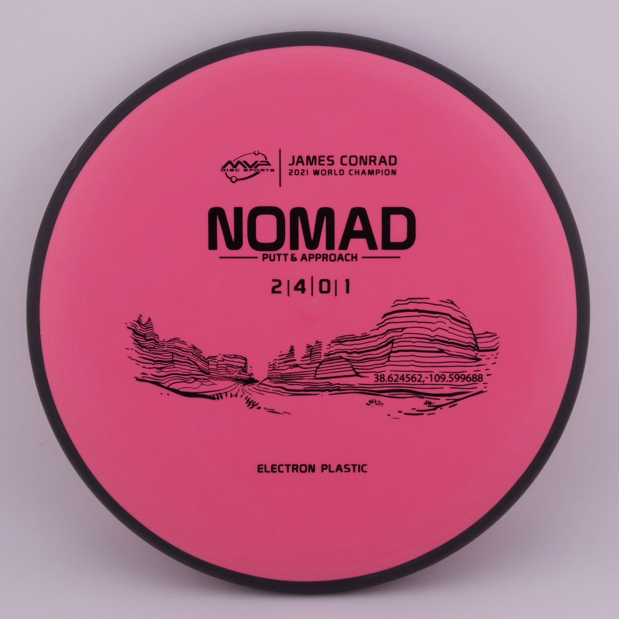 MVP Electron Nomad 165-169g stable putt & approach disc disc golf disc