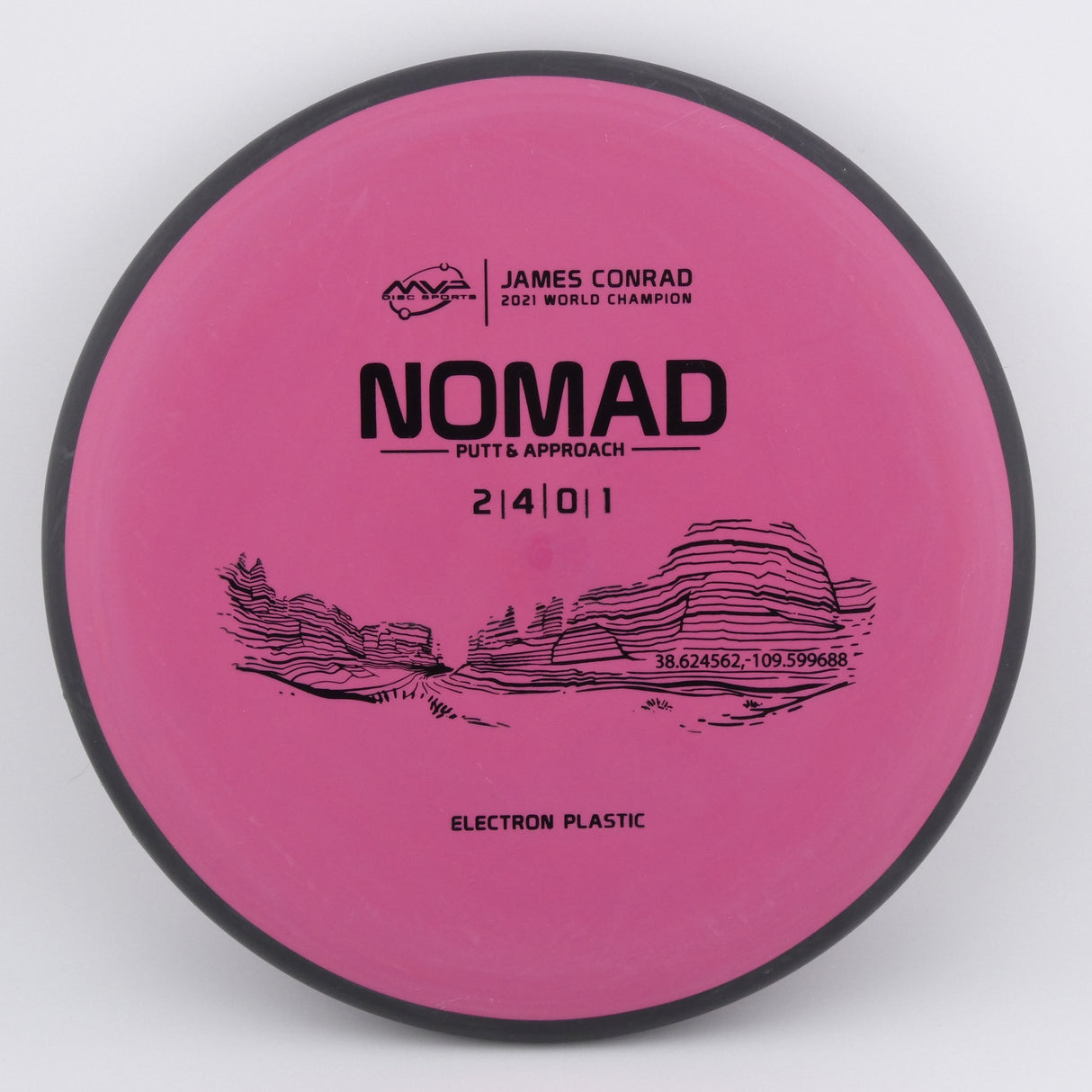 MVP Electron Nomad 165-169g stable putt & approach disc disc golf disc