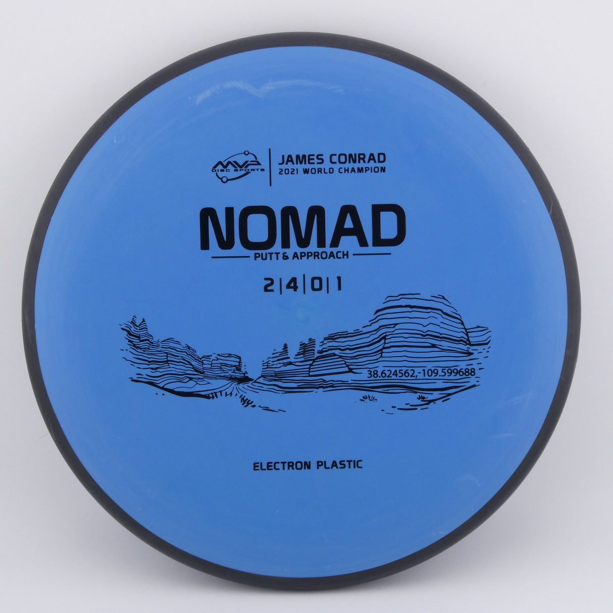 MVP Electron Nomad 165-169g stable putt & approach disc disc golf disc
