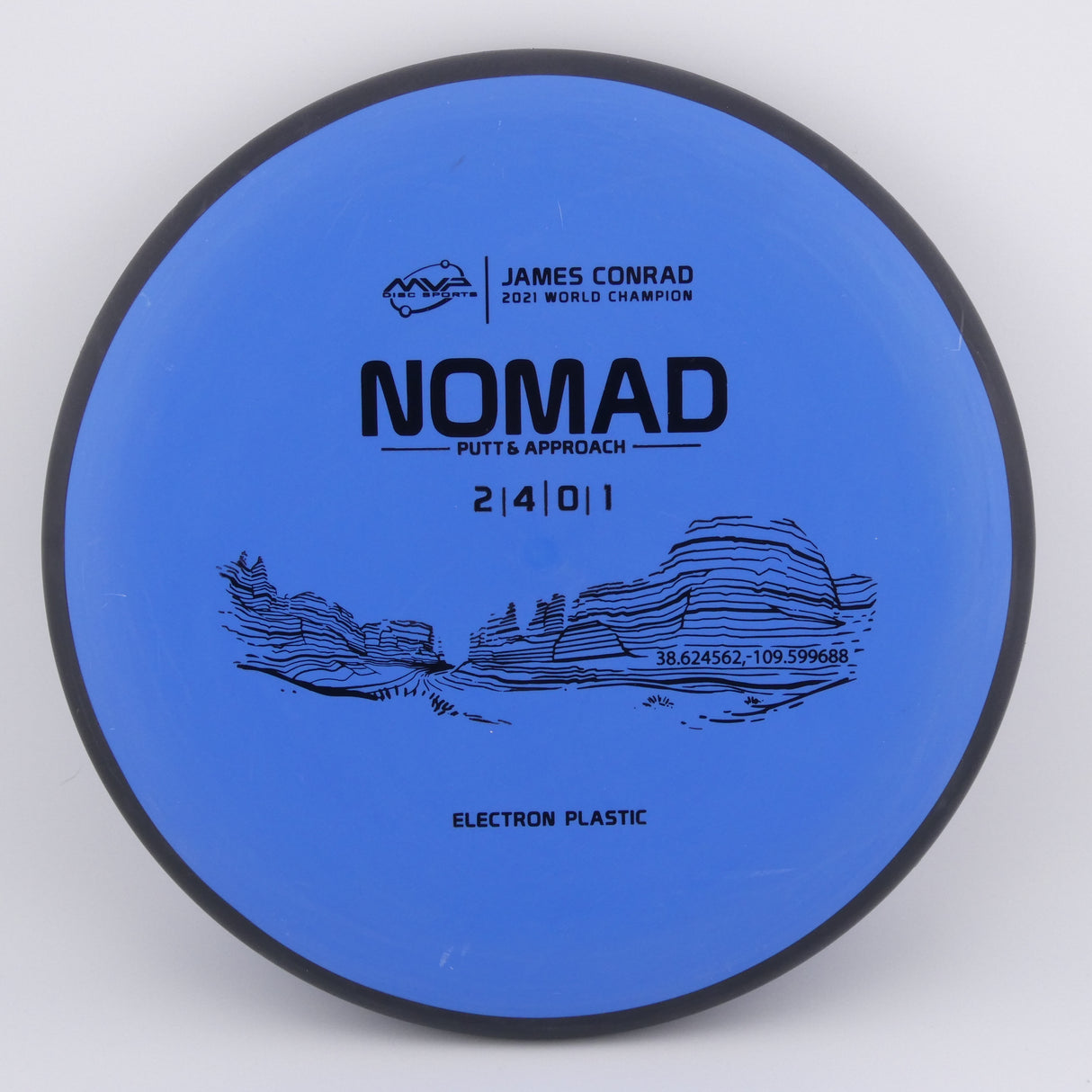 MVP Electron Nomad 165-169g stable putt & approach disc disc golf disc
