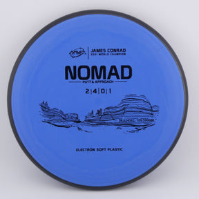 MVP Electron Nomad (Soft) 165-169g stable putt & approach disc disc golf disc