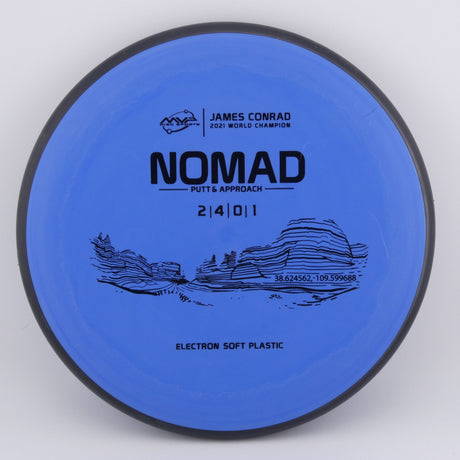 MVP Electron Nomad (Soft) 165-169g stable putt & approach disc disc golf disc