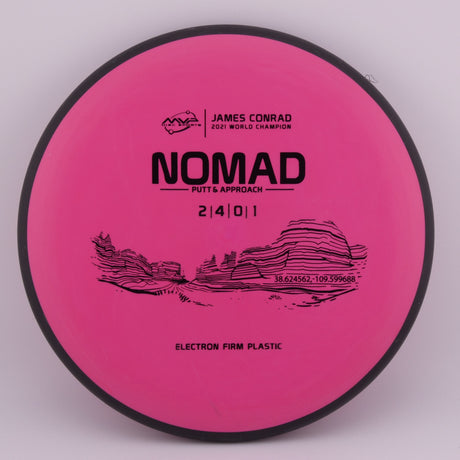 MVP Electron Nomad (Firm) 165-169g stable putt & approach disc disc golf disc