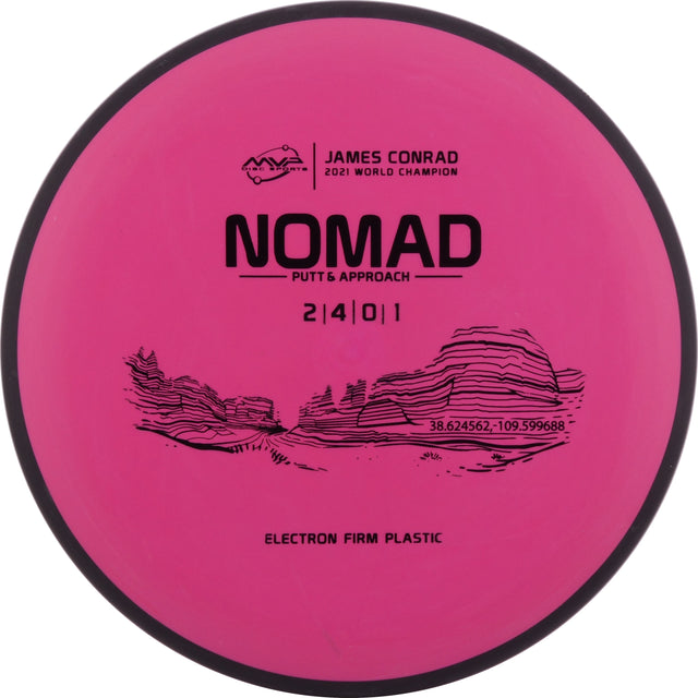 MVP Electron Nomad (Firm) 165-169g stable putt & approach disc disc golf disc