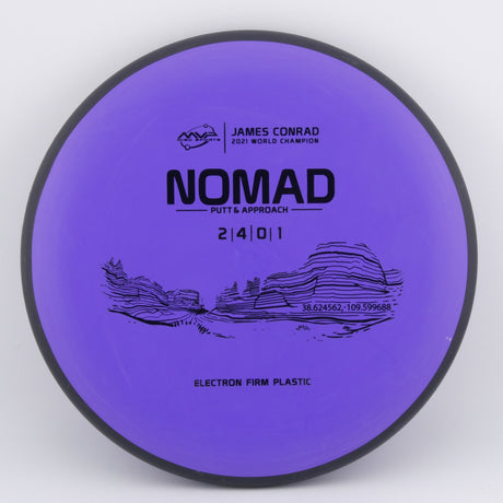 MVP Electron Nomad (Firm) 165-169g stable putt & approach disc disc golf disc