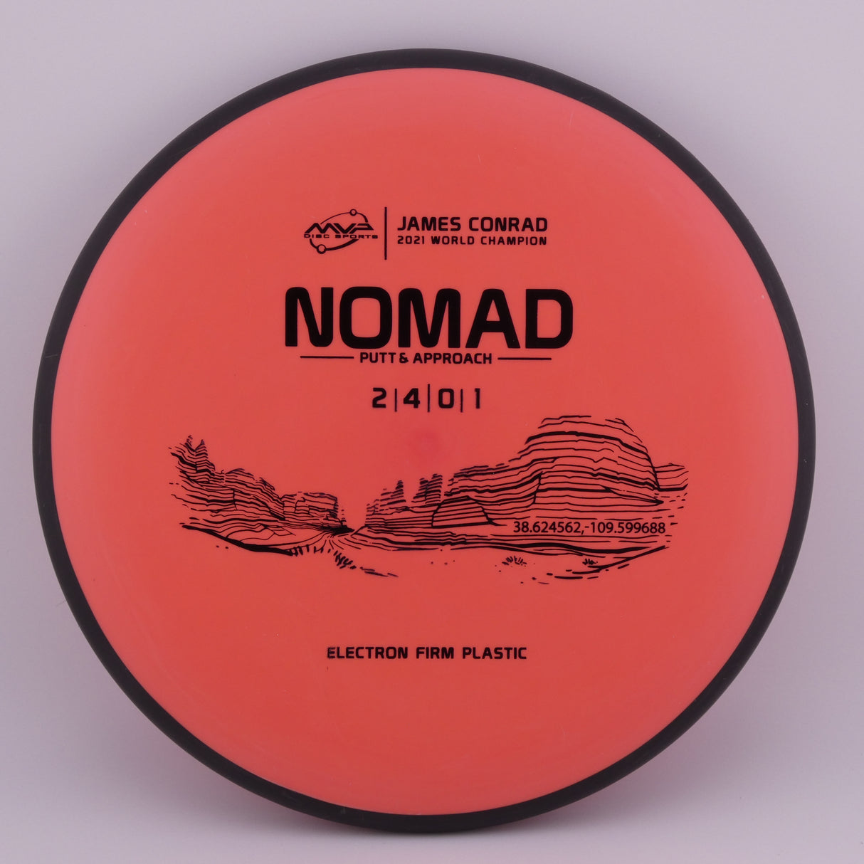 MVP Electron Nomad (Firm) 165-169g stable putt & approach disc disc golf disc