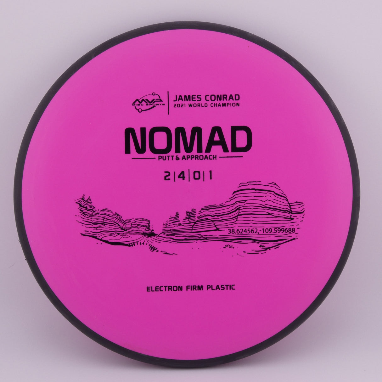 MVP Electron Nomad (Firm) 170-175g stable putt & approach disc disc golf disc
