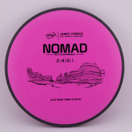 MVP Electron Nomad (Firm) 170-175g stable putt & approach disc disc golf disc
