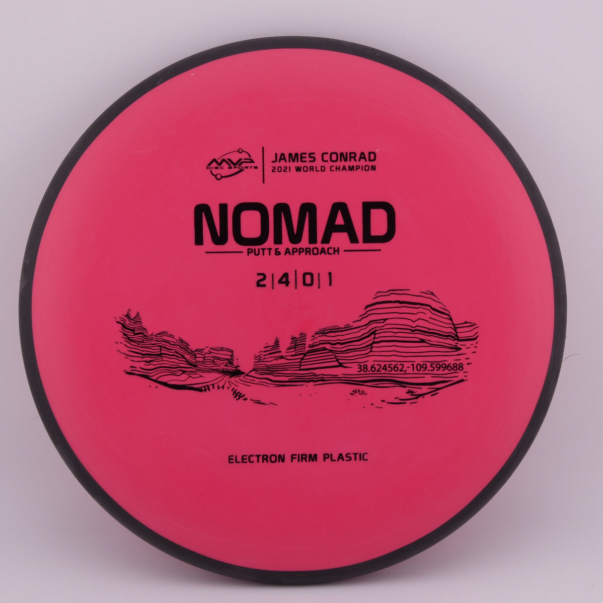 MVP Electron Nomad (Firm) 170-175g stable putt & approach disc disc golf disc