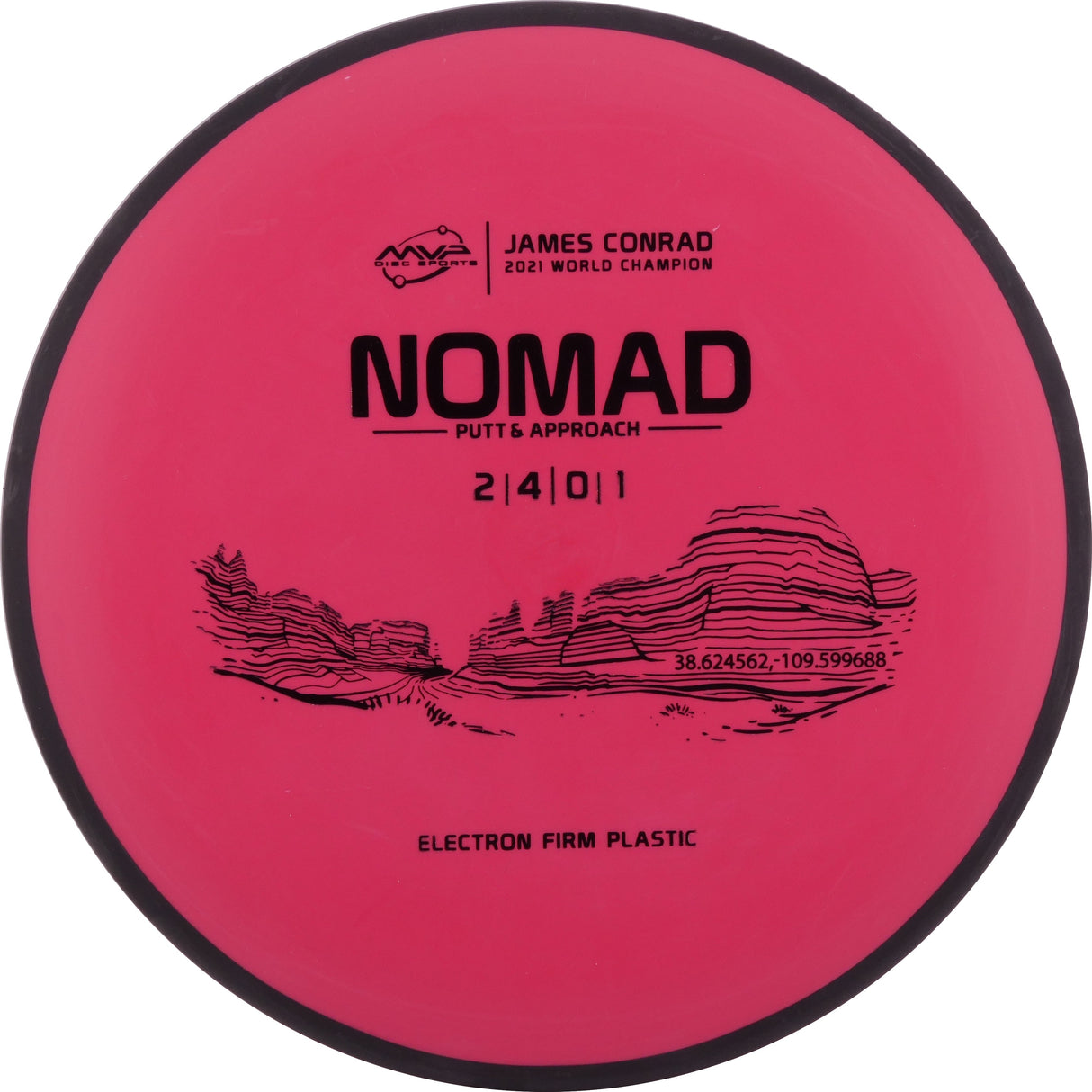 MVP Electron Nomad (Firm) 170-175g stable putt & approach disc disc golf disc