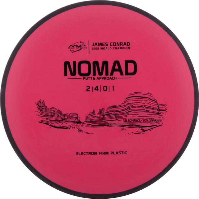 MVP Electron Nomad (Firm) 170-175g stable putt & approach disc disc golf disc
