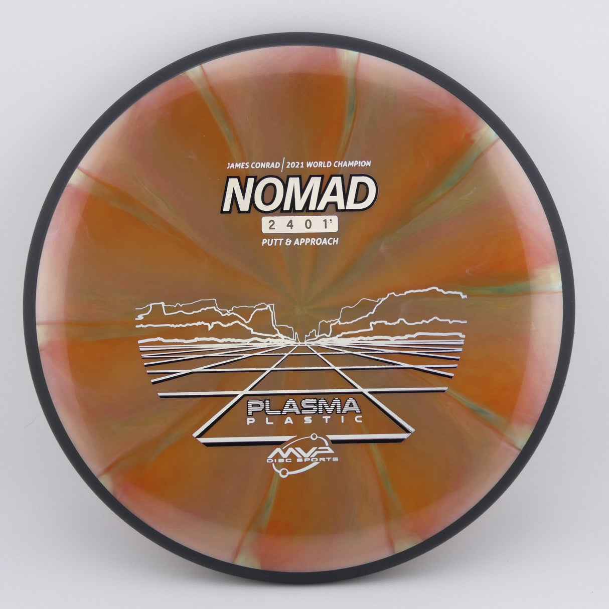 MVP Plasma Nomad 165-169g stable putt & approach disc disc golf disc