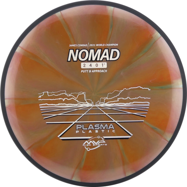 MVP Plasma Nomad 165-169g stable putt & approach disc disc golf disc