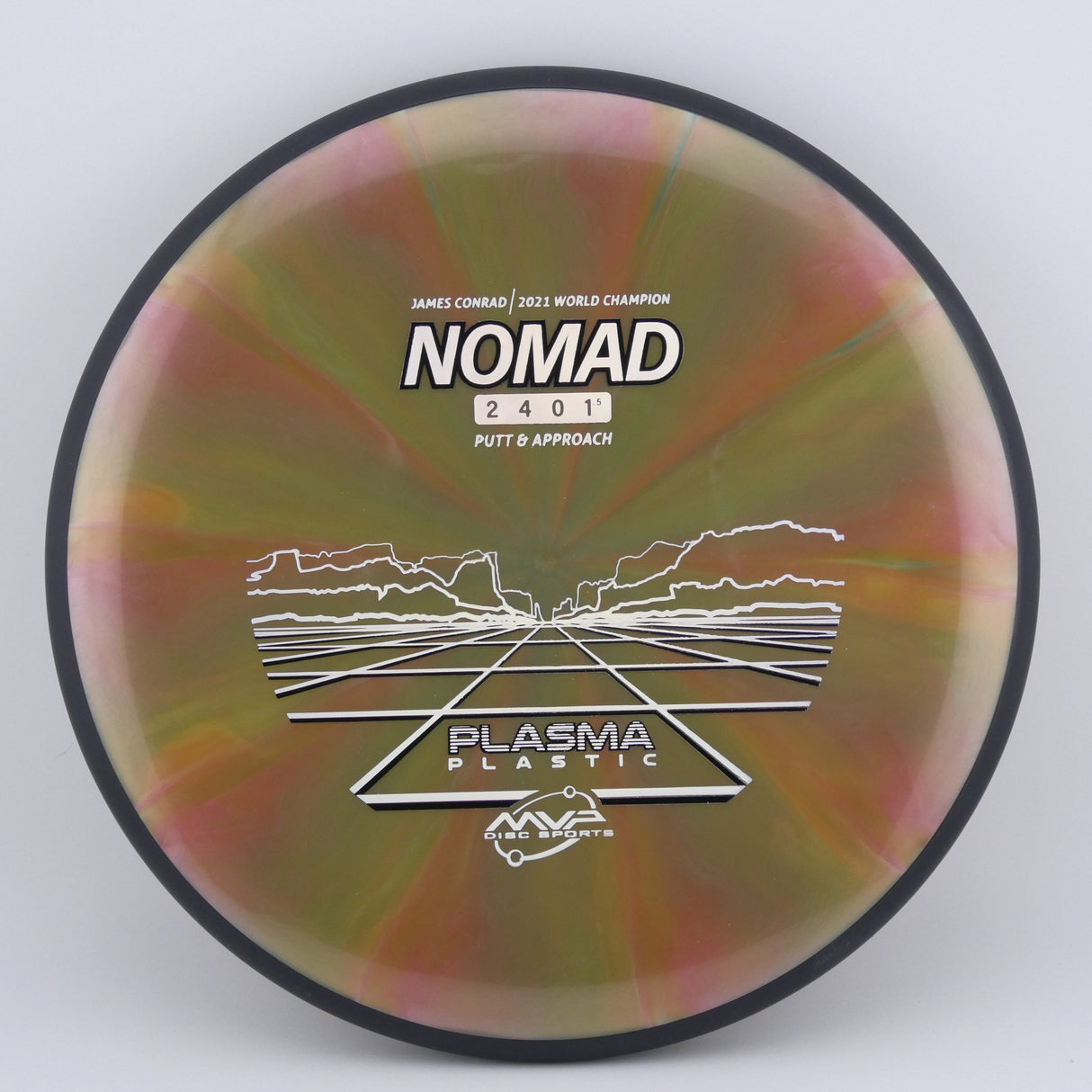 MVP Plasma Nomad 165-169g stable putt & approach disc disc golf disc