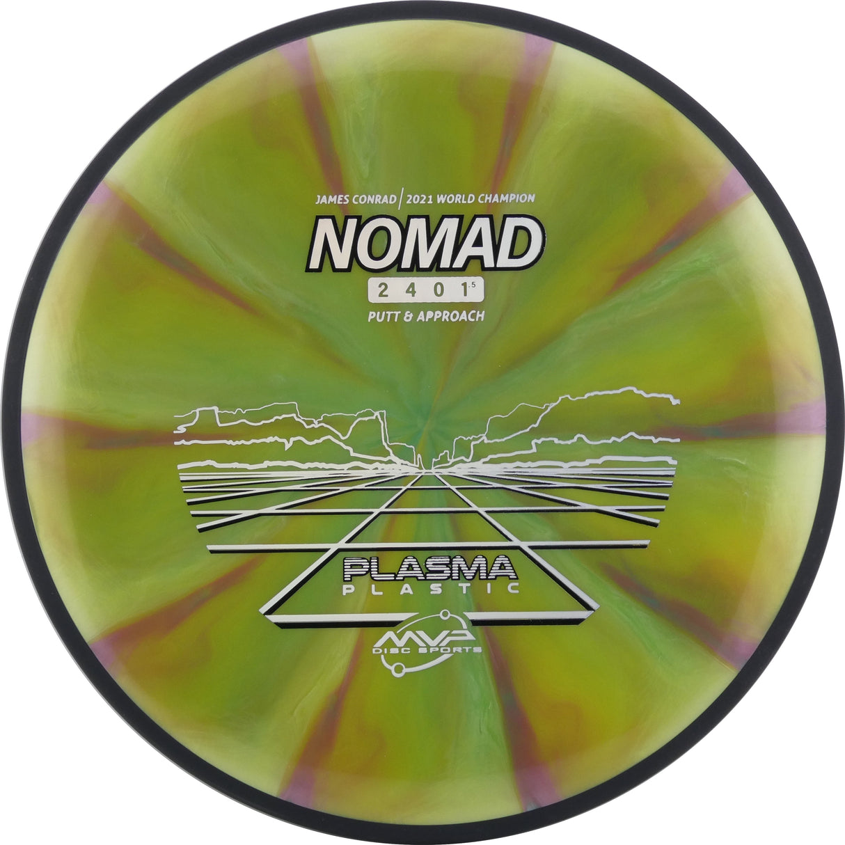 MVP Plasma Nomad 170-175g stable putt & approach disc disc golf disc