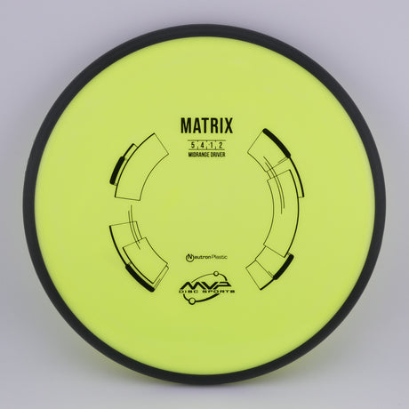 MVP Neutron Matrix 170-175g slightly overstable midrange disc golf disc