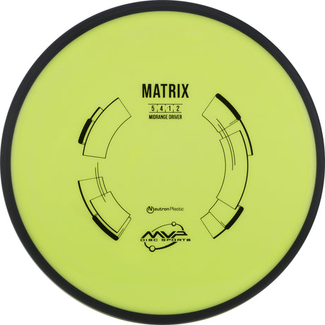 MVP Neutron Matrix 170-175g slightly overstable midrange disc golf disc