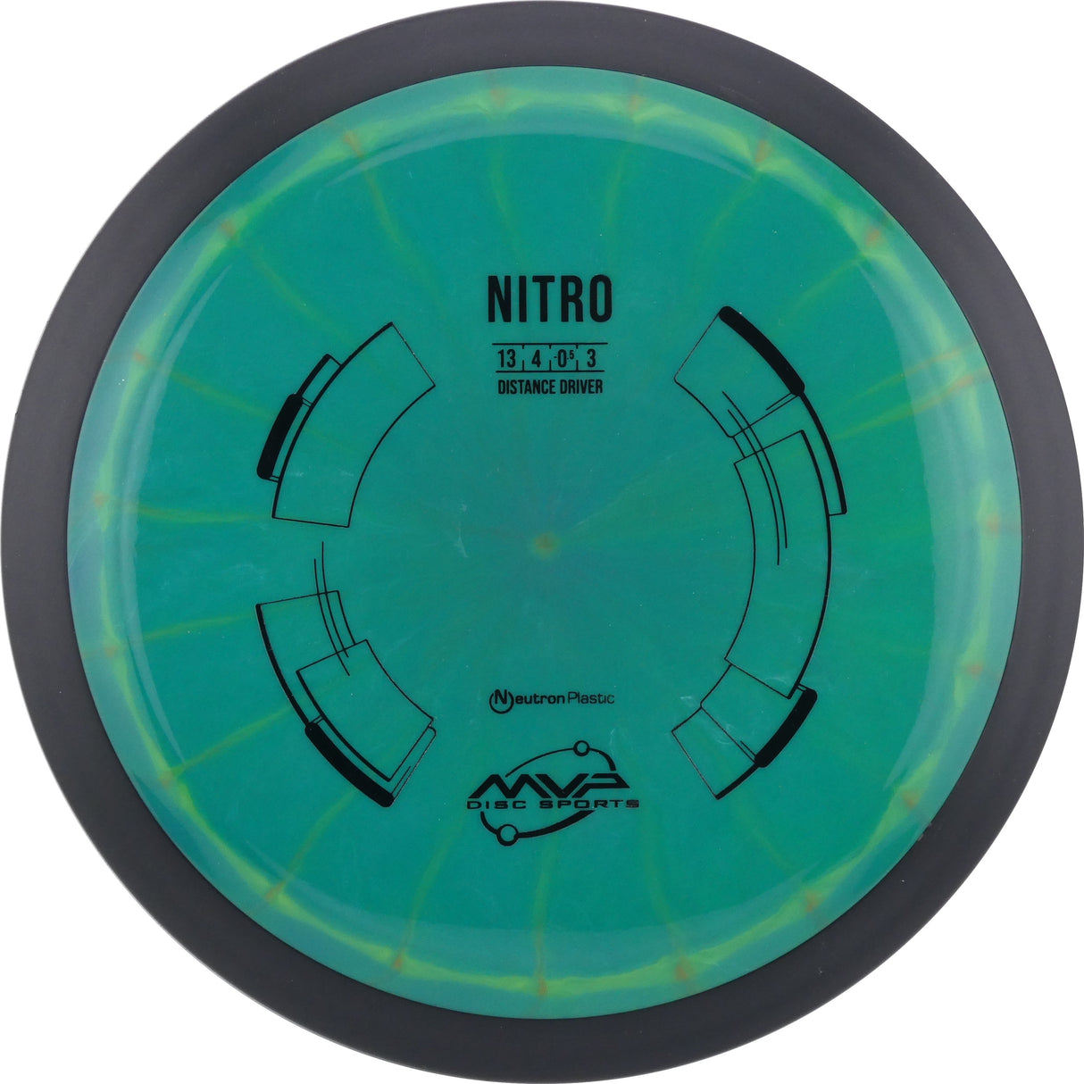 MVP Neutron Nitro 165-169g slightly overstable distance driver disc golf disc