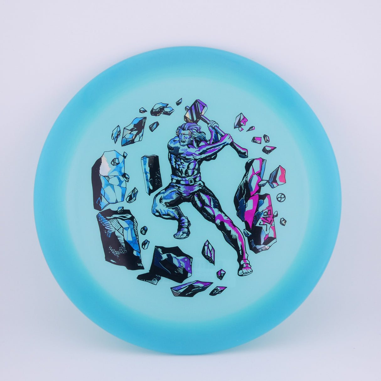 Infinite C-Blend Glow Slab (Blue) 173-176g very overstable distance driver disc golf disc