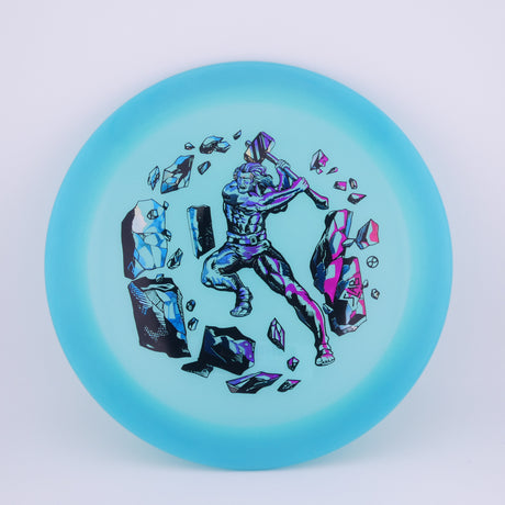 Infinite C-Blend Glow Slab (Blue) 173-176g very overstable distance driver disc golf disc