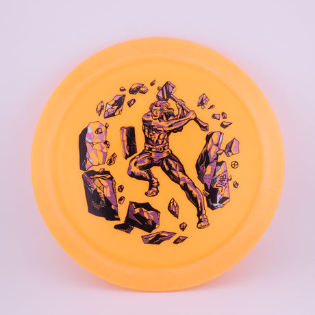 Infinite C-Blend Glow Slab (Orange) 173-176g very overstable distance driver disc golf disc