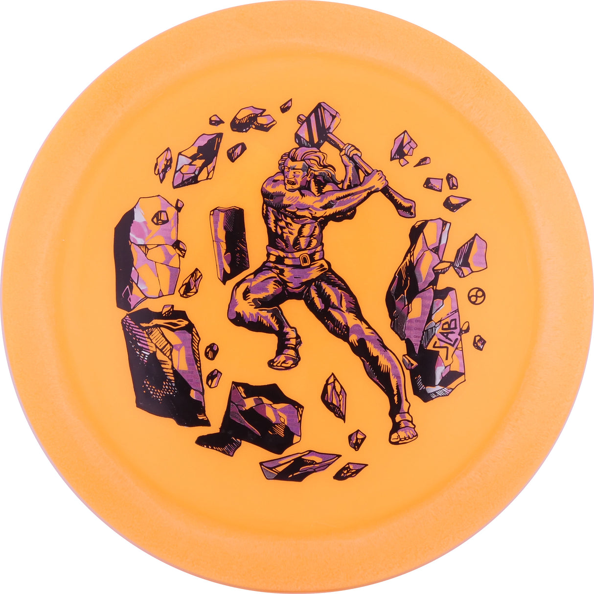 Infinite C-Blend Glow Slab (Orange) 173-176g very overstable distance driver disc golf disc
