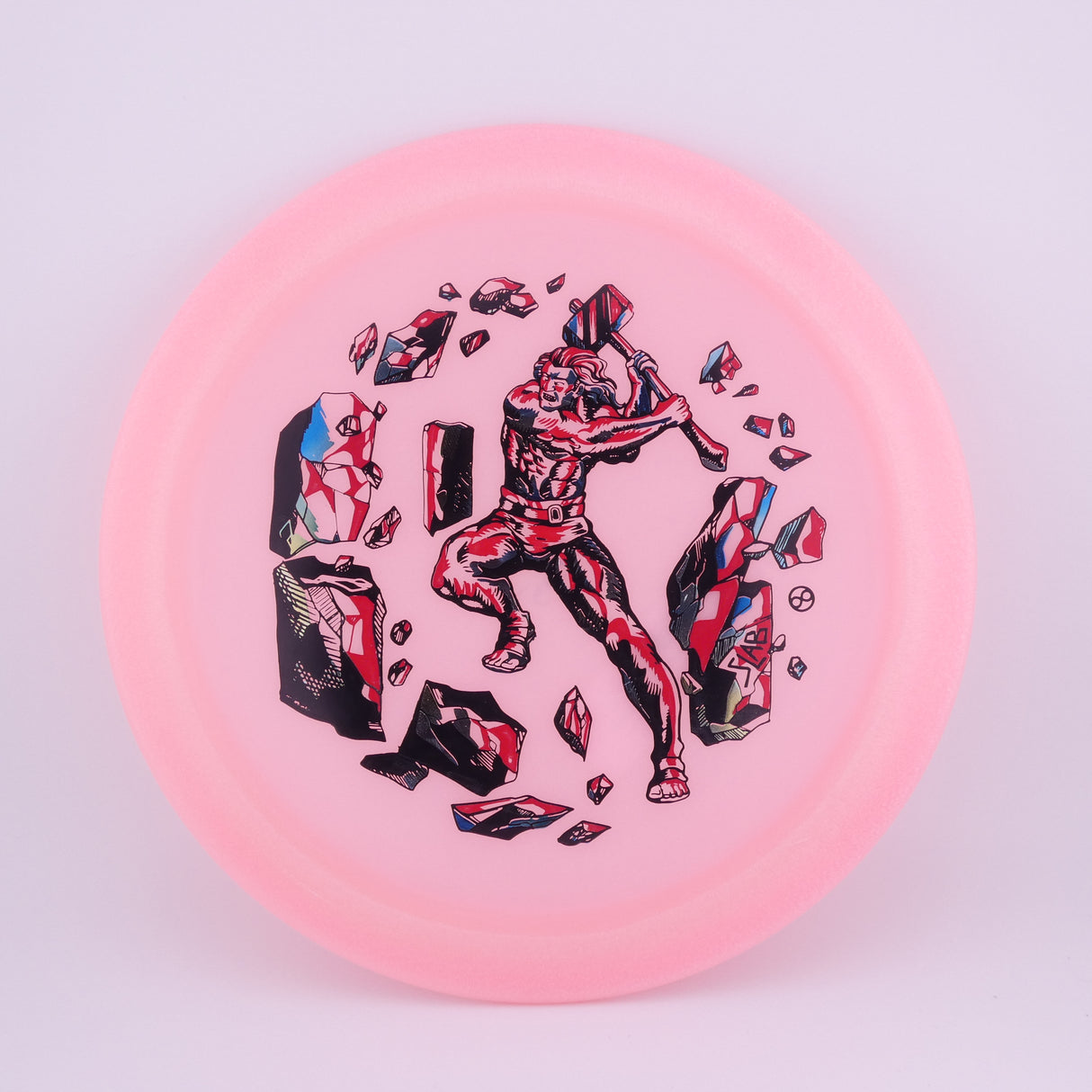 Infinite C-Blend Glow Slab (Pink) 173-176g very overstable distance driver disc golf disc