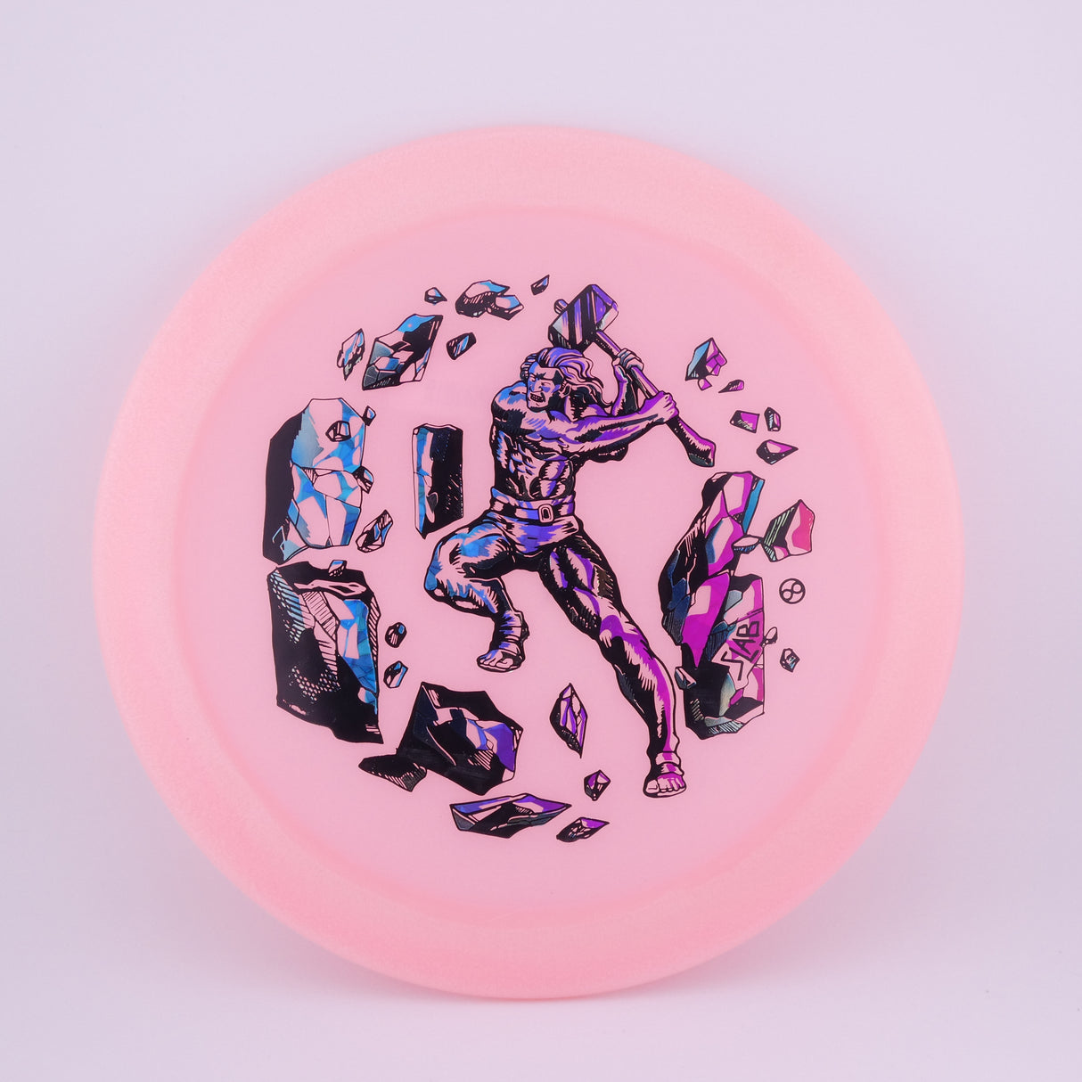 Infinite C-Blend Glow Slab (Pink) 173-176g very overstable distance driver disc golf disc