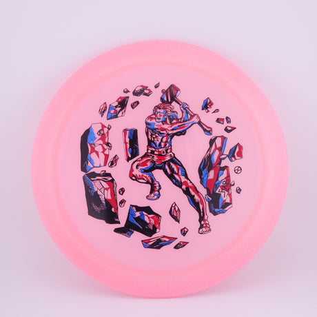 Infinite C-Blend Glow Slab (Pink) 173-176g very overstable distance driver disc golf disc
