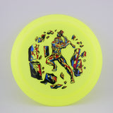 Infinite C-Blend Glow Slab (Yellow) 173-176g very overstable distance driver disc golf disc