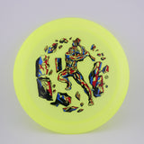 Infinite C-Blend Glow Slab (Yellow) 173-176g very overstable distance driver disc golf disc