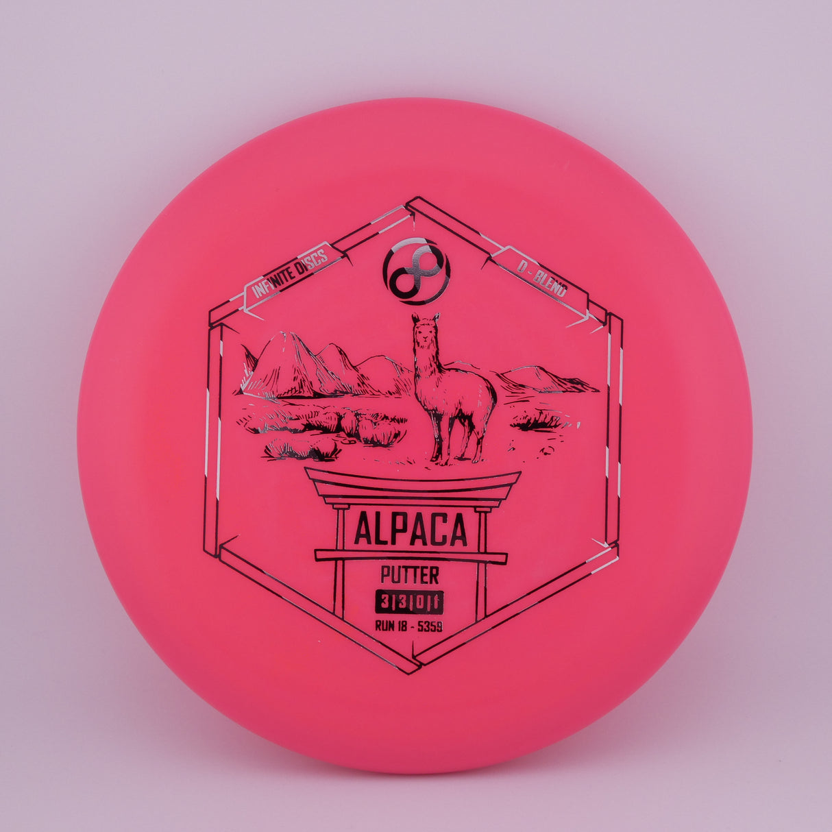 Infinite D-Blend Alpaca 173-176g stable putt & approach disc disc golf disc