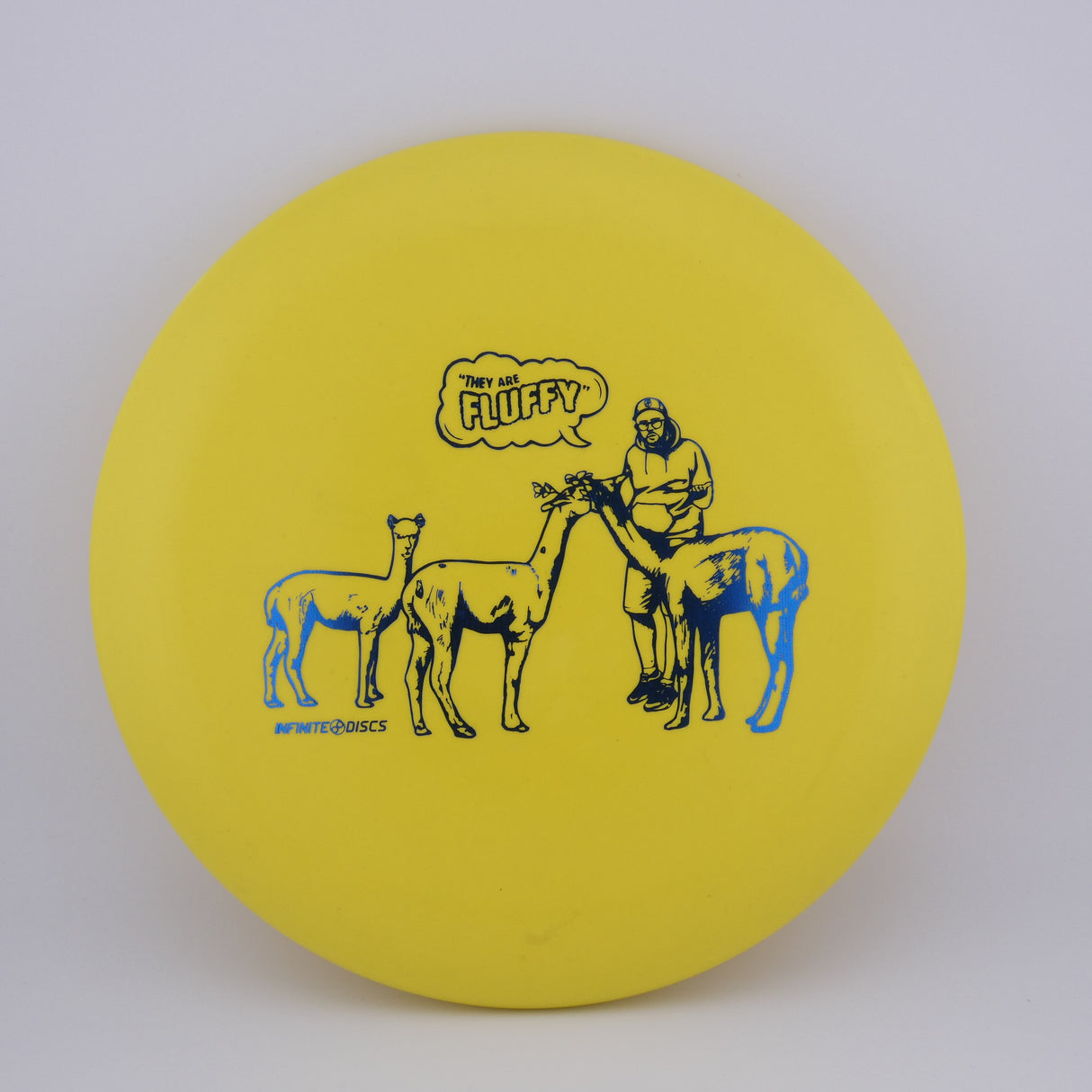 Infinite D Blend Alpaca (Yellow) 173-176g stable putt & approach disc disc golf disc
