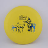 Infinite D Blend Alpaca (Yellow) 173-176g stable putt & approach disc disc golf disc