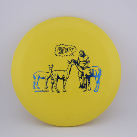 Infinite D Blend Alpaca (Yellow) 173-176g stable putt & approach disc disc golf disc