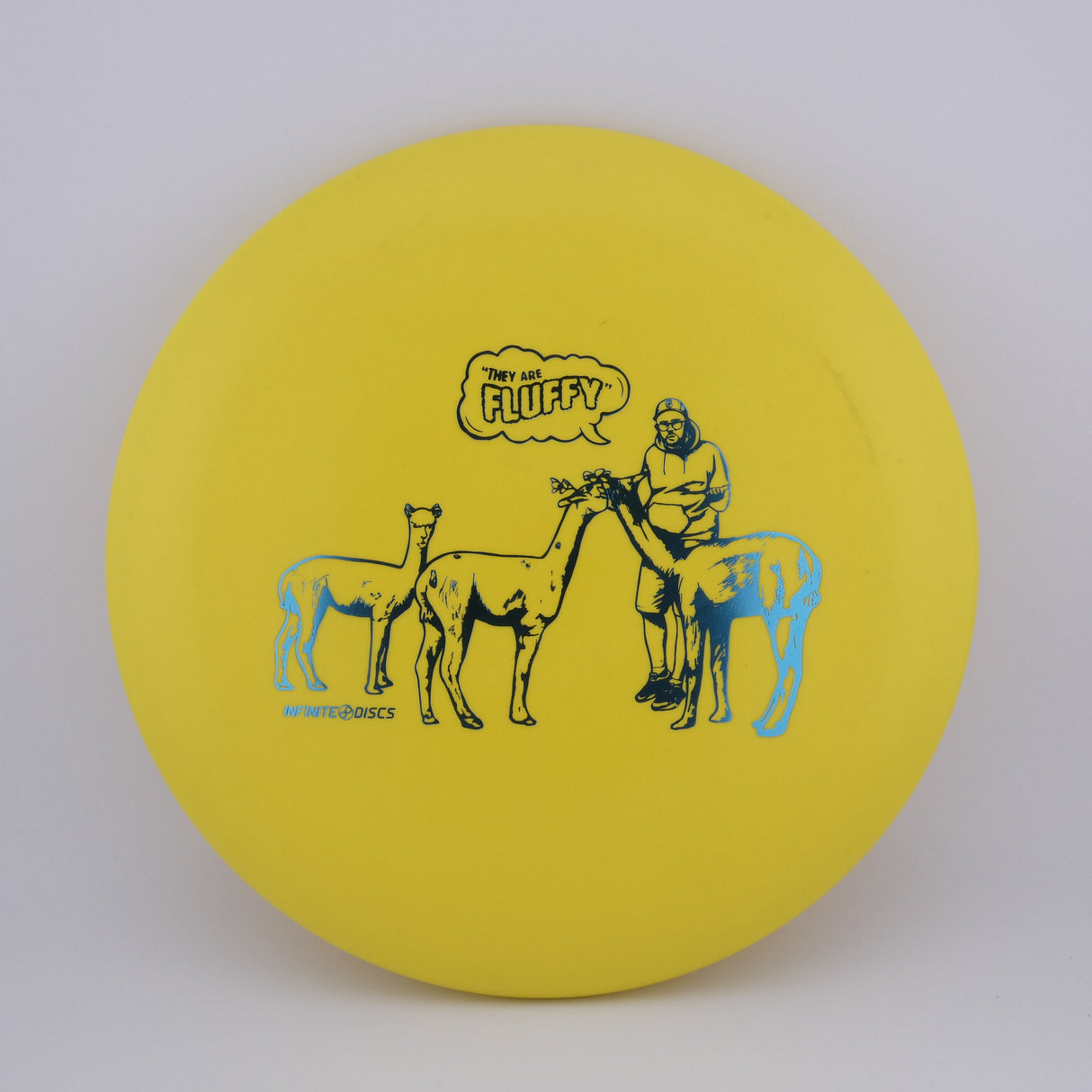 Infinite D Blend Alpaca (Yellow) 173-176g stable putt & approach disc disc golf disc