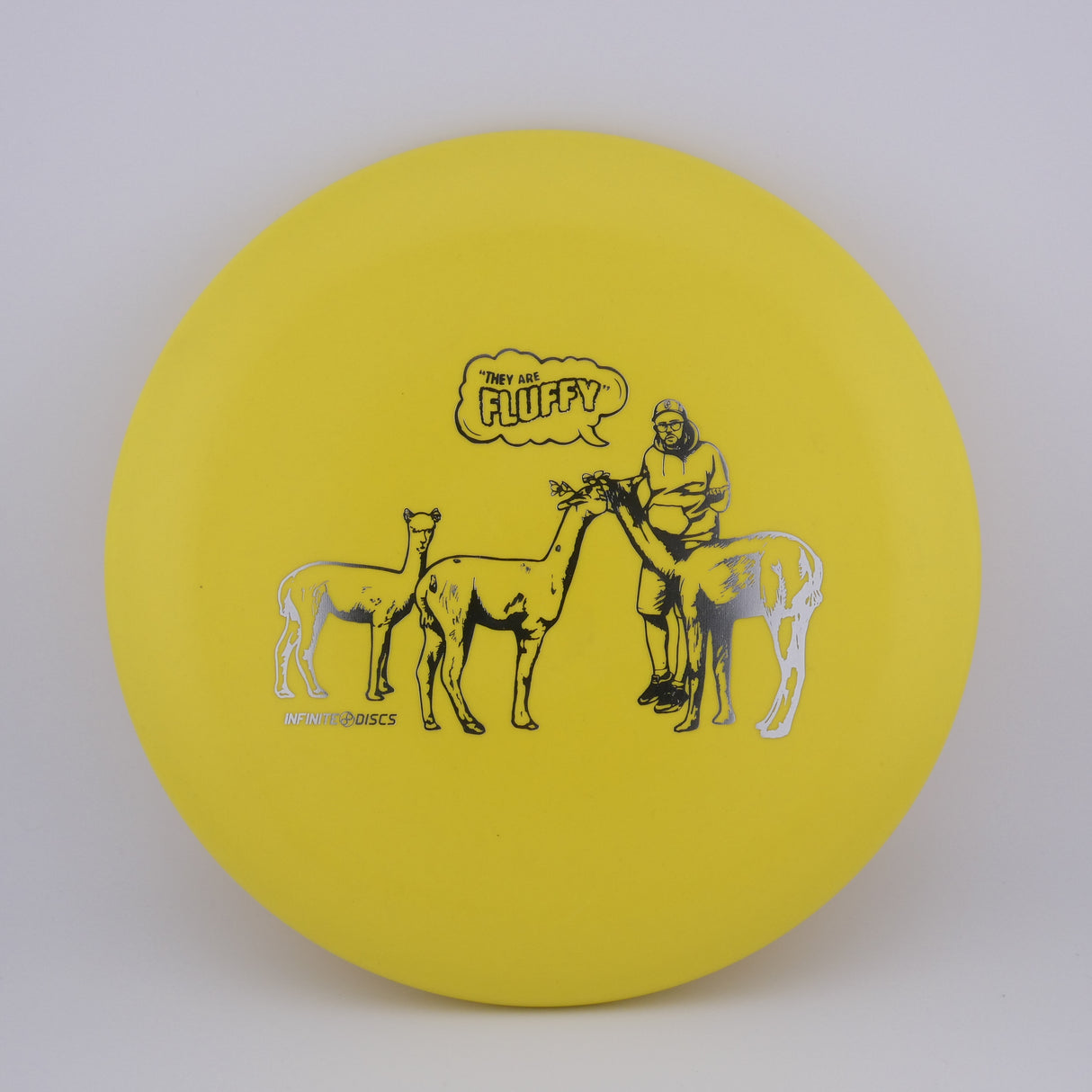 Infinite D Blend Alpaca (Yellow) 173-176g stable putt & approach disc disc golf disc