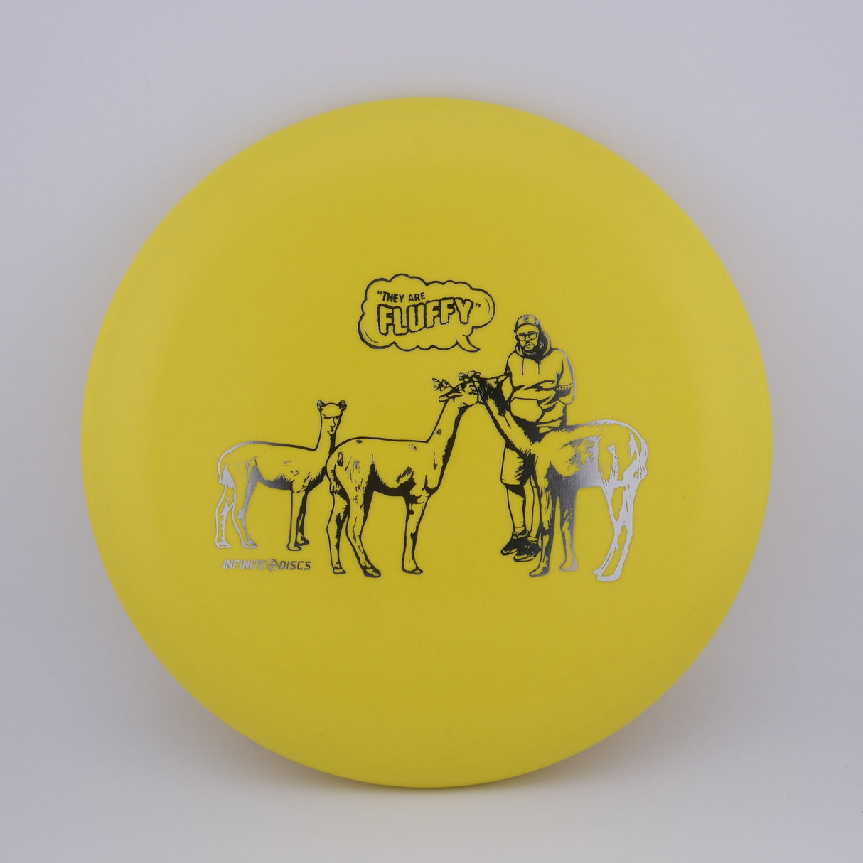 Infinite D Blend Alpaca (Yellow) 173-176g stable putt & approach disc disc golf disc
