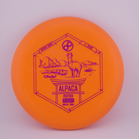 Infinite X-Blend Alpaca 173-176g (Orange) stable putt & approach disc disc golf disc