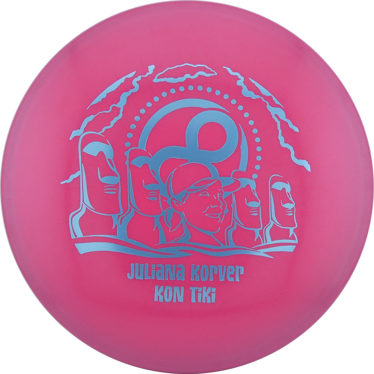 Infinite G Blend Kon Tiki Juliana Korver 173-175g very understable midrange disc golf disc