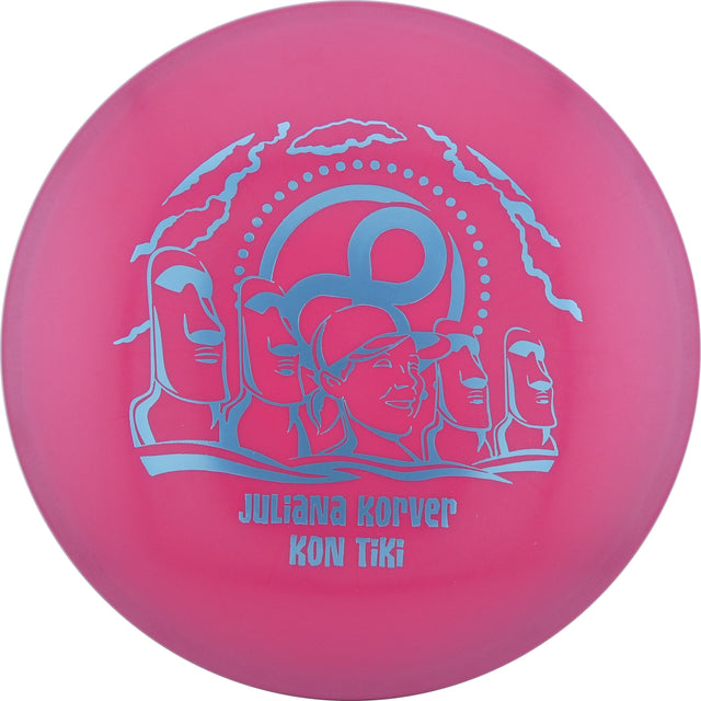 Infinite G Blend Kon Tiki Juliana Korver 173-175g very understable midrange disc golf disc