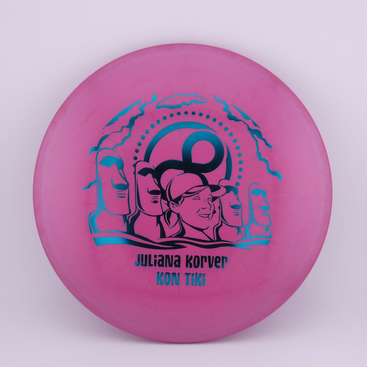 Infinite G Blend Kon Tiki Juliana Korver 173-175g very understable midrange disc golf disc