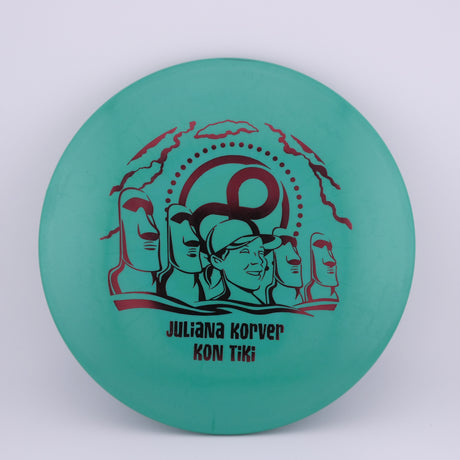 Infinite G Blend Kon Tiki Juliana Korver 173-175g very understable midrange disc golf disc