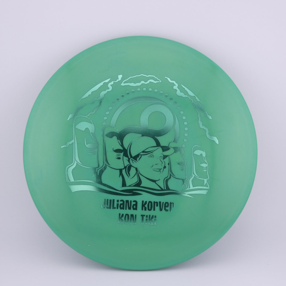 Infinite G Blend Kon Tiki Juliana Korver 173-175g very understable midrange disc golf disc