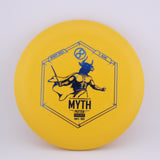 Infinite D Blend Myth 173-176g Yellow stable putt & approach disc disc golf disc