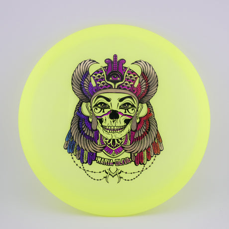 Infinite Signature Glow C-Blend Anubis 173-176g Maria Oliva Signature Series stable midrange disc golf disc