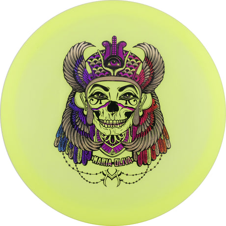 Infinite Signature Glow C-Blend Anubis 173-176g Maria Oliva Signature Series stable midrange disc golf disc