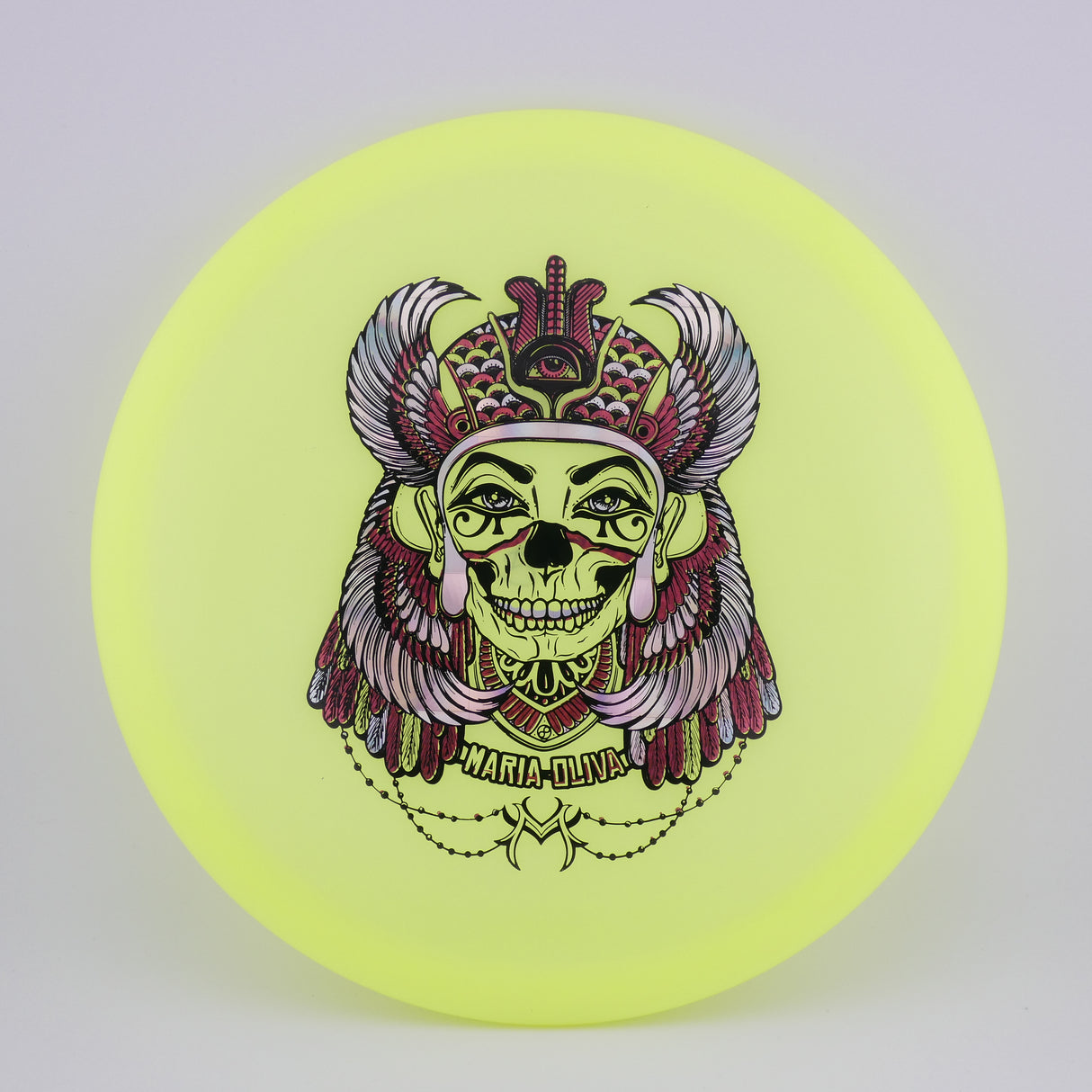 Infinite Signature Glow C-Blend Anubis 177g+ Maria Oliva Signature Series stable midrange disc golf disc