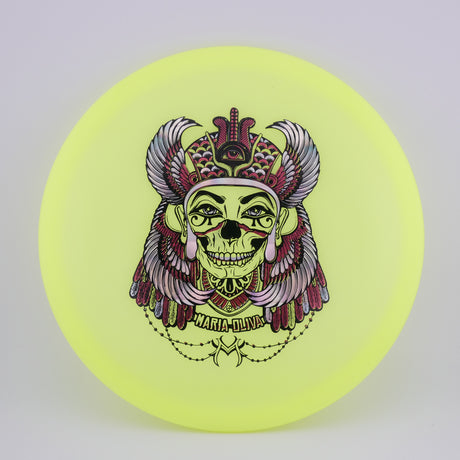 Infinite Signature Glow C-Blend Anubis 177g+ Maria Oliva Signature Series stable midrange disc golf disc
