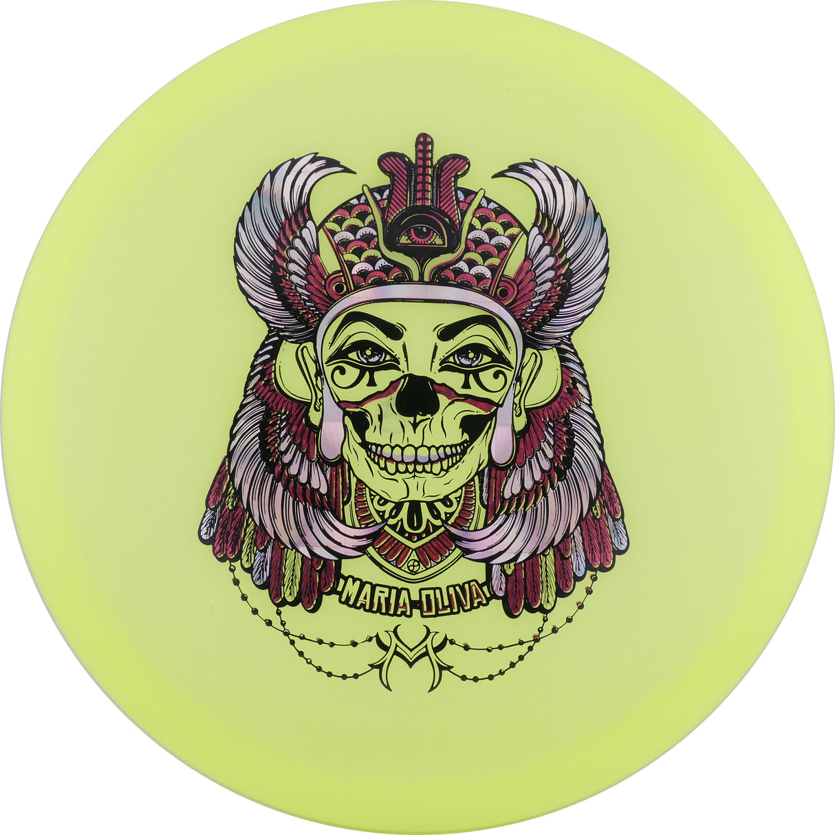 Infinite Signature Glow C-Blend Anubis 177g+ Maria Oliva Signature Series stable midrange disc golf disc